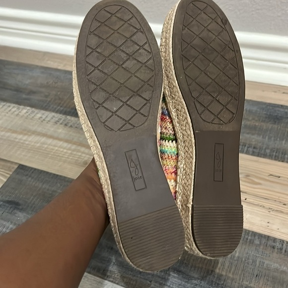 Joie Shoes Cara Multi Color Slip On Memory Foam Shoes size 10 - Picture 5 of 10